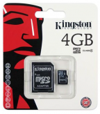 CARTAO DE MEMÓRIA KINGSTON 4 GB